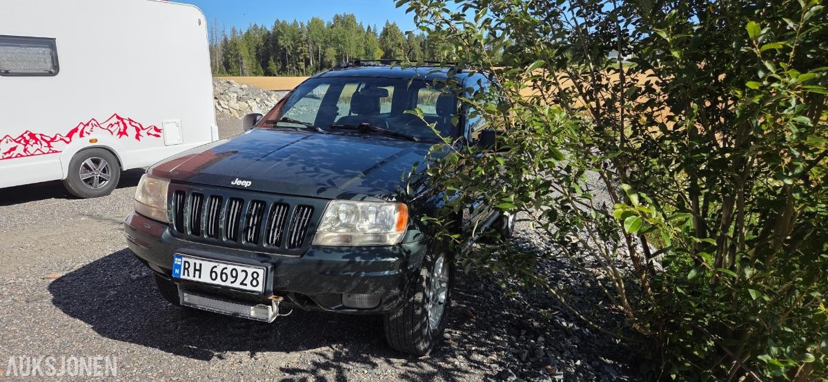 2000 Jeep GRAND CHEROKEE 4.7 220hk 4WD AUTOMAT HENGERFESTE DELEBIL